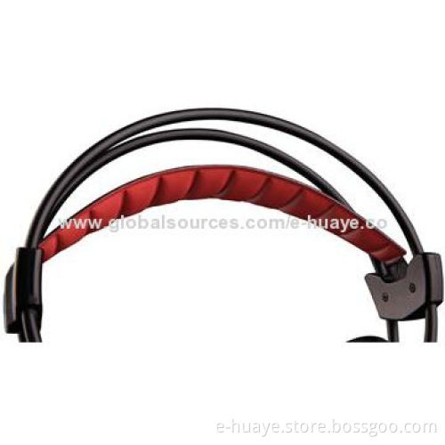 Gaming Console Headset for PC and PS4, with Glittering Light, Lightweight Design, Big Ear Cushion